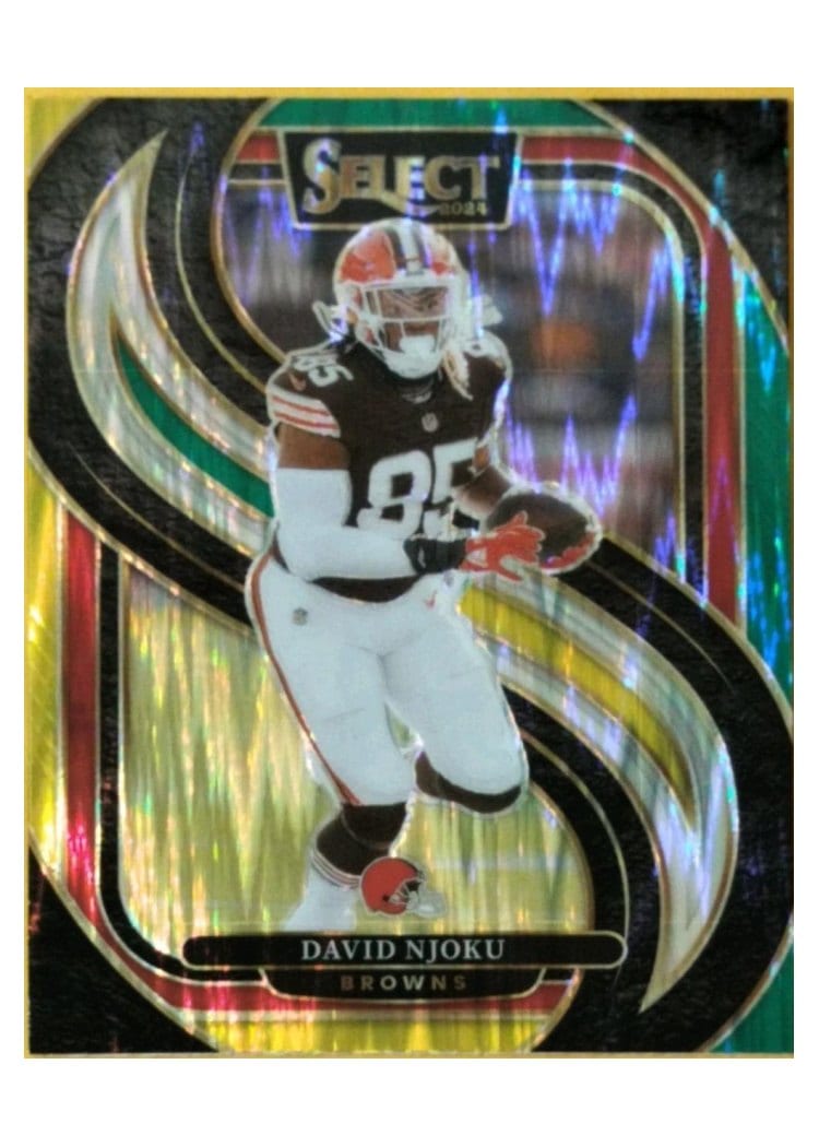 2024 Panini Select Base Set David Njoku #145 card