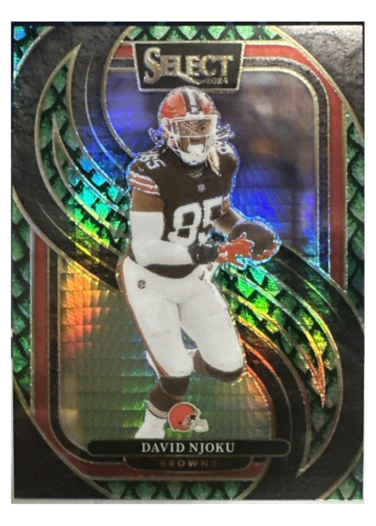 2024 Panini Select Base Set David Njoku #145 card