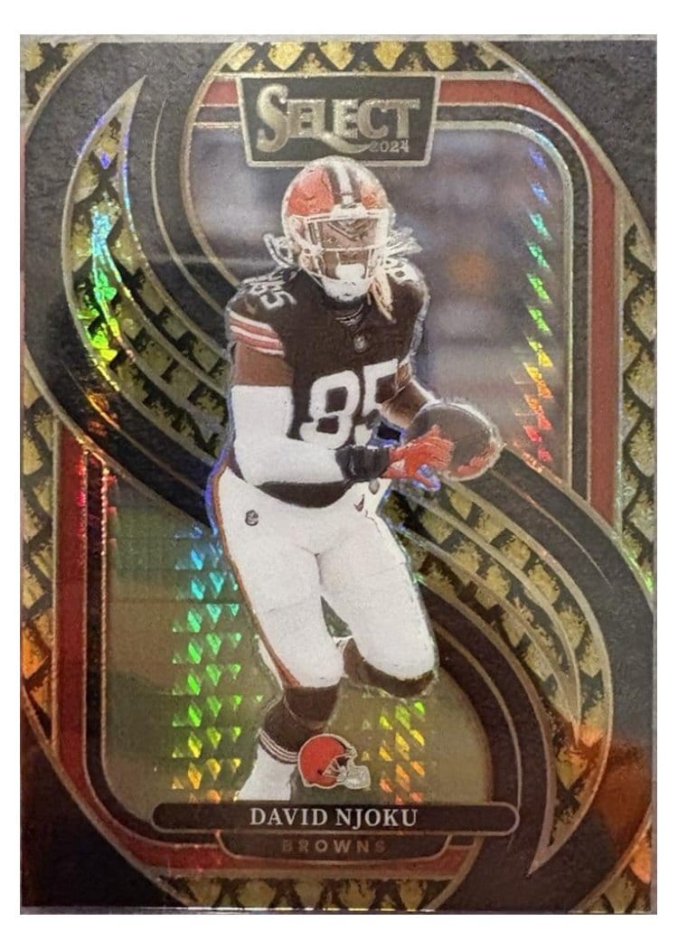 2024 Panini Select Base Set David Njoku #145 card