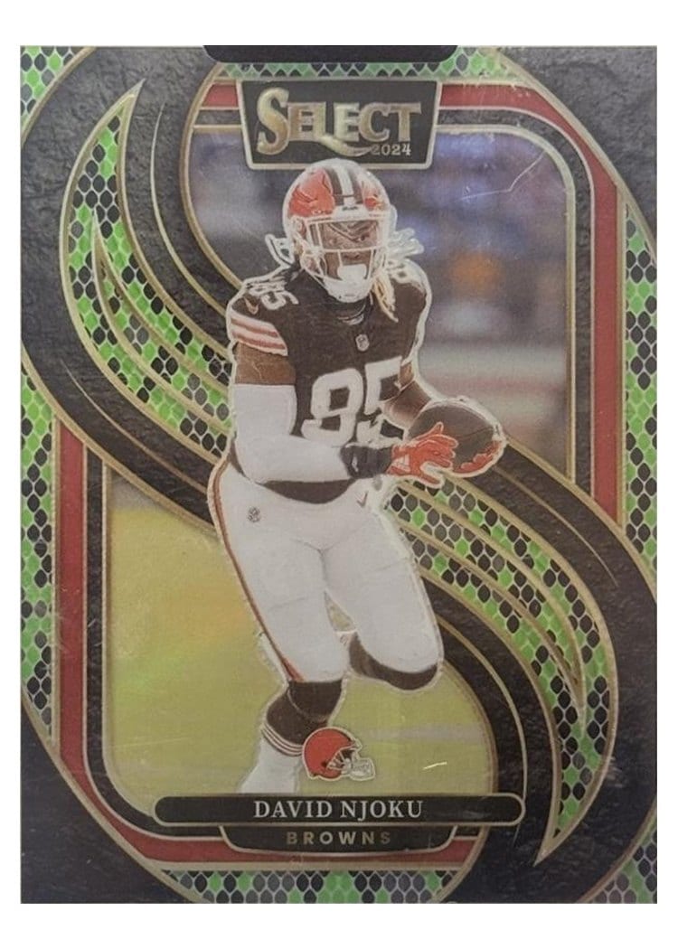 2024 Panini Select Base Set David Njoku #145 card