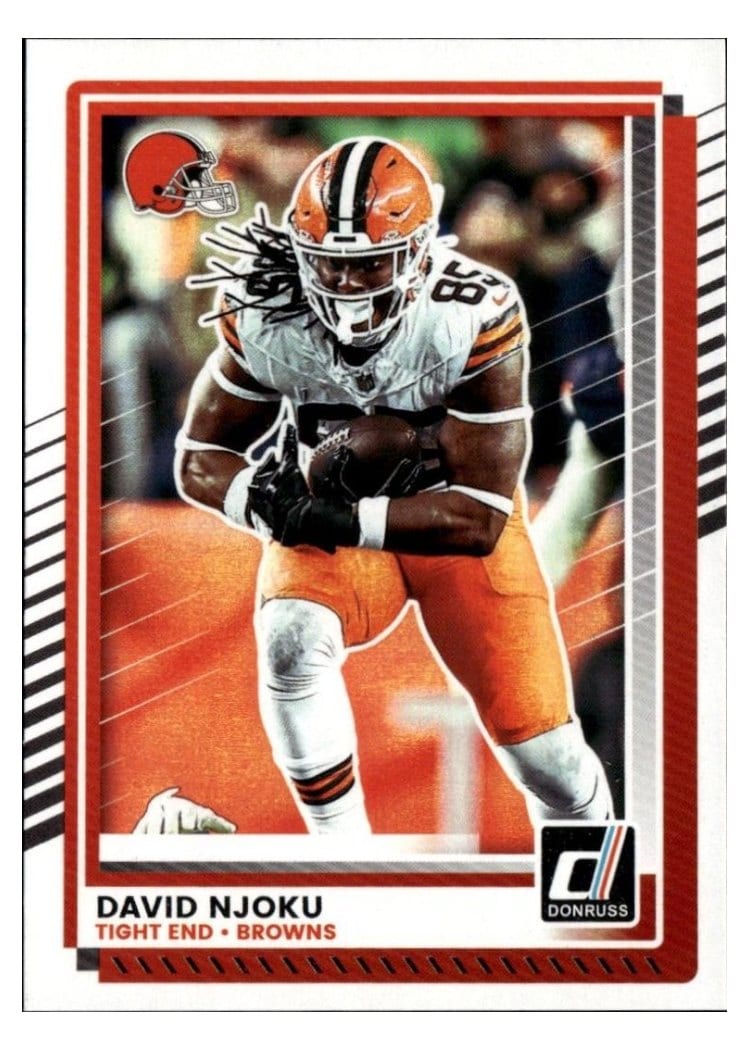 2025 Donruss Base Set David Njoku #98 card