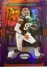 2025 Panini Certified Base Set David Njoku #25 card