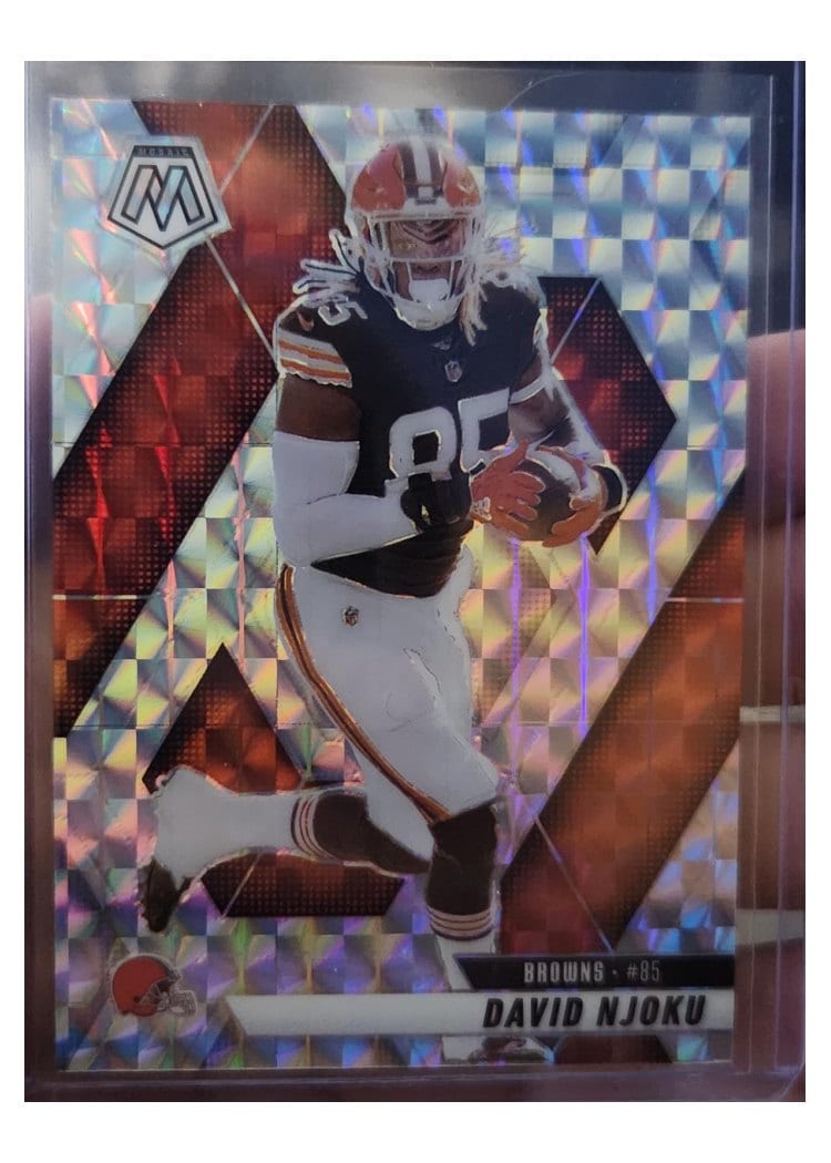 2025 Panini Mosaic Base Set David Njoku #133 card