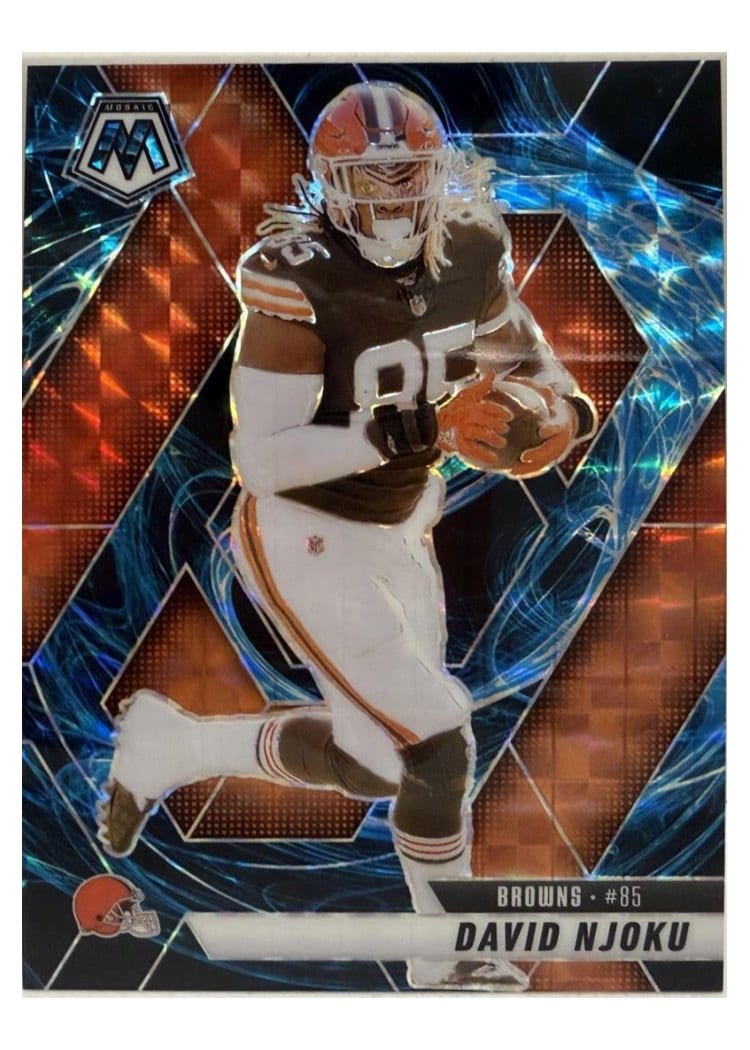 2025 Panini Mosaic Base Set David Njoku #133 card