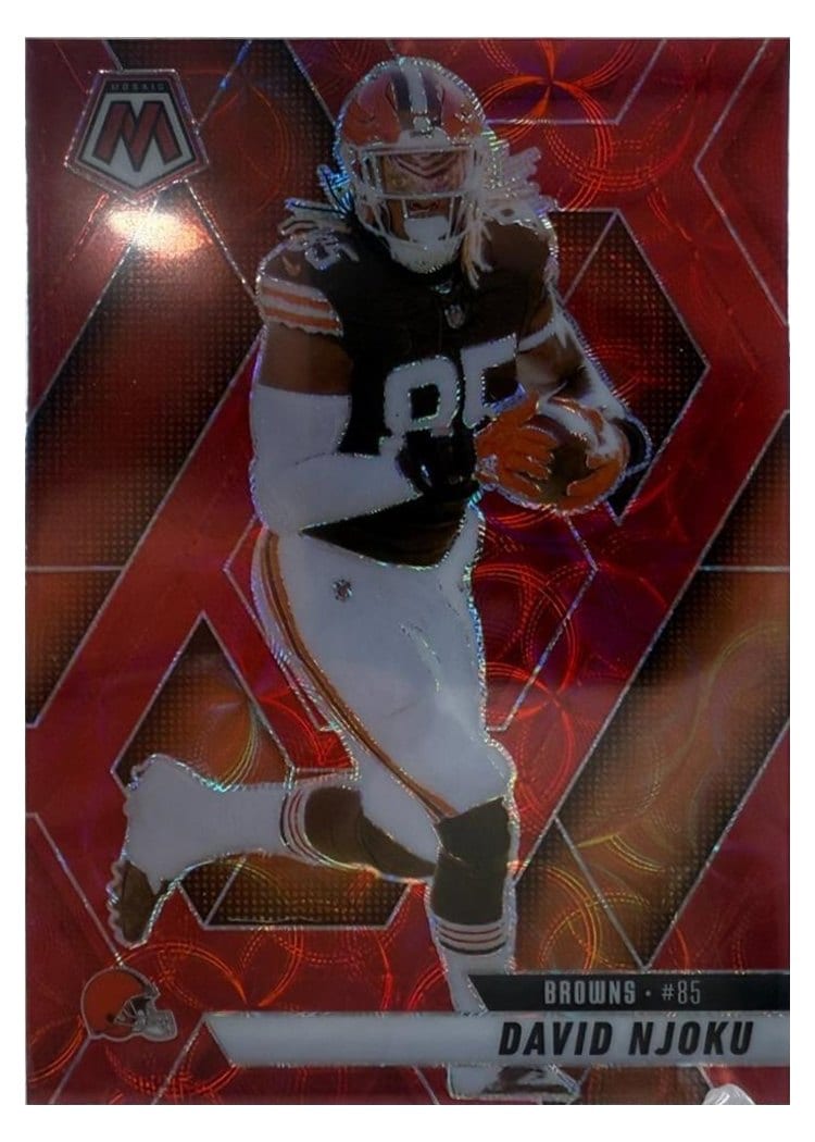 2025 Panini Mosaic Base Set David Njoku #133 card