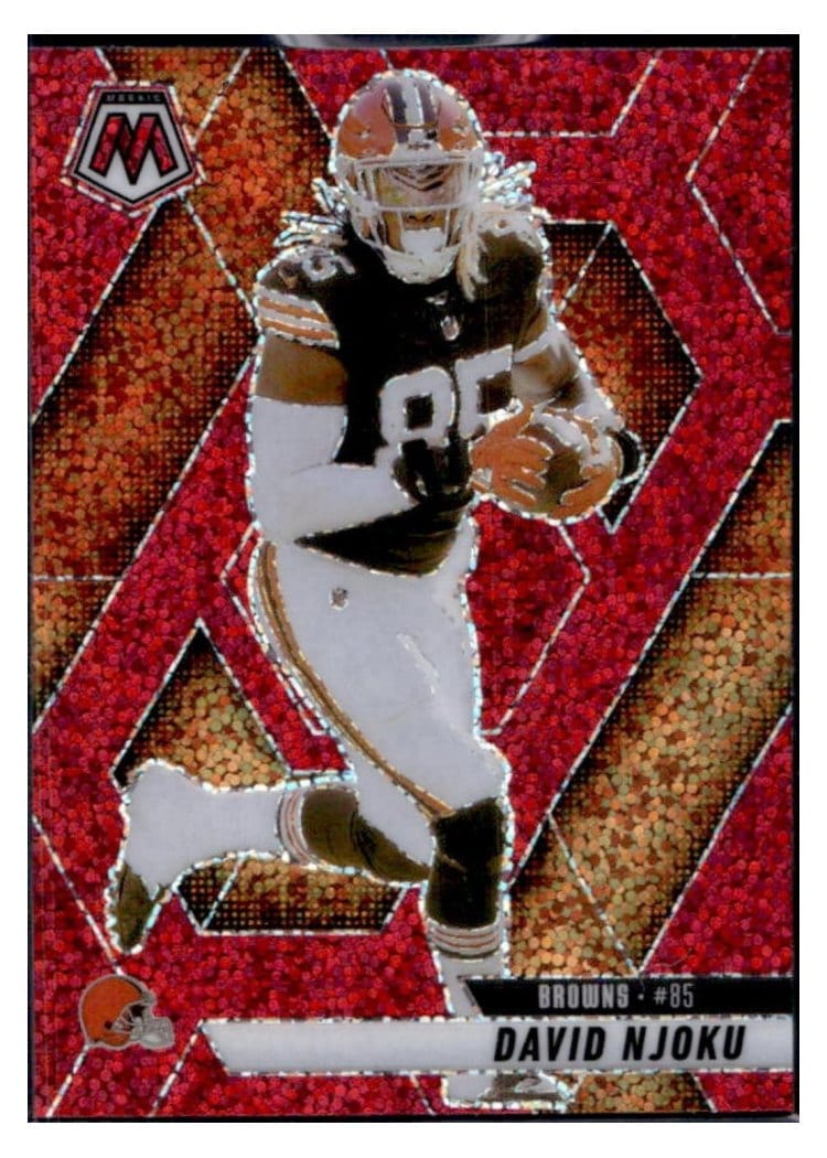 2025 Panini Mosaic Base Set David Njoku #133 card