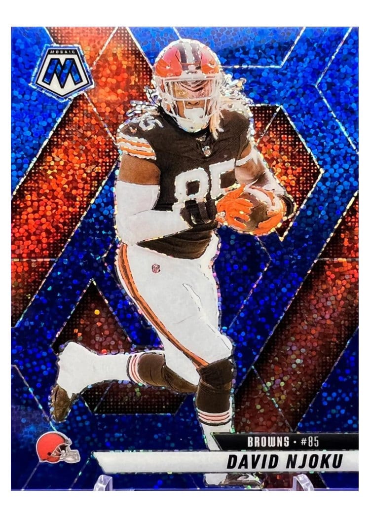 2025 Panini Mosaic Base Set David Njoku #133 card