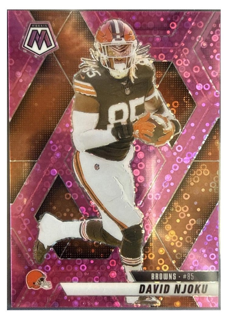 2025 Panini Mosaic Base Set David Njoku #133 card