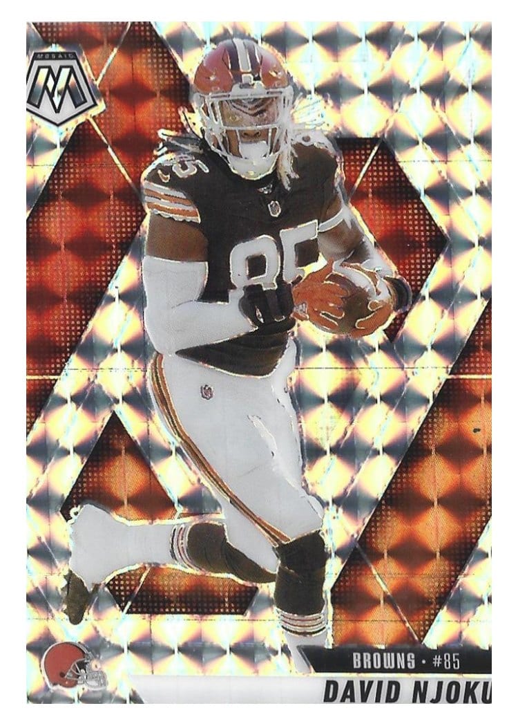 2025 Panini Mosaic Base Set David Njoku #133 card
