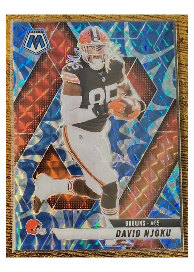 2025 Panini Mosaic Base Set David Njoku #133 card
