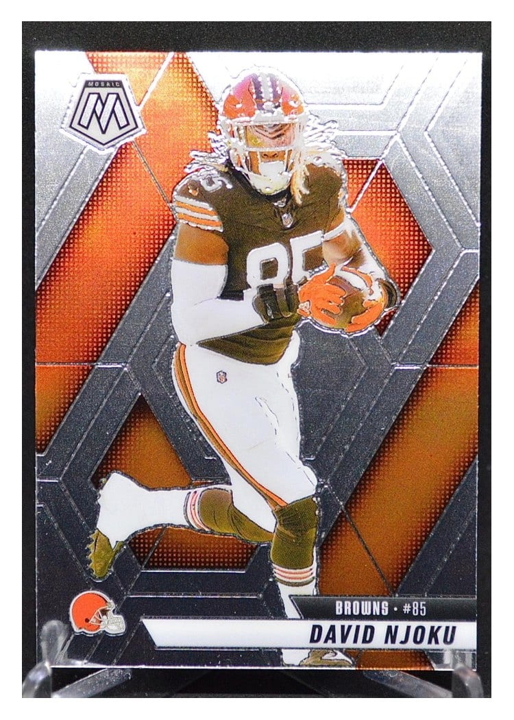 2025 Panini Mosaic Base Set David Njoku #133 card