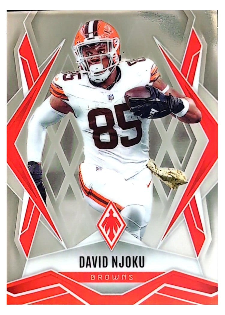 2025 Panini Phoenix Base Set David Njoku #110 card