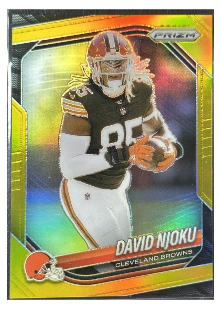 2025 Panini Prizm Base Set David Njoku #155 card