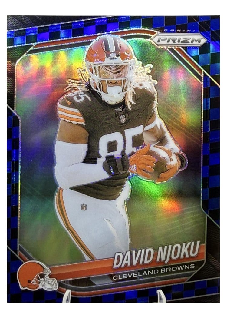 2025 Panini Prizm Base Set David Njoku #155 card