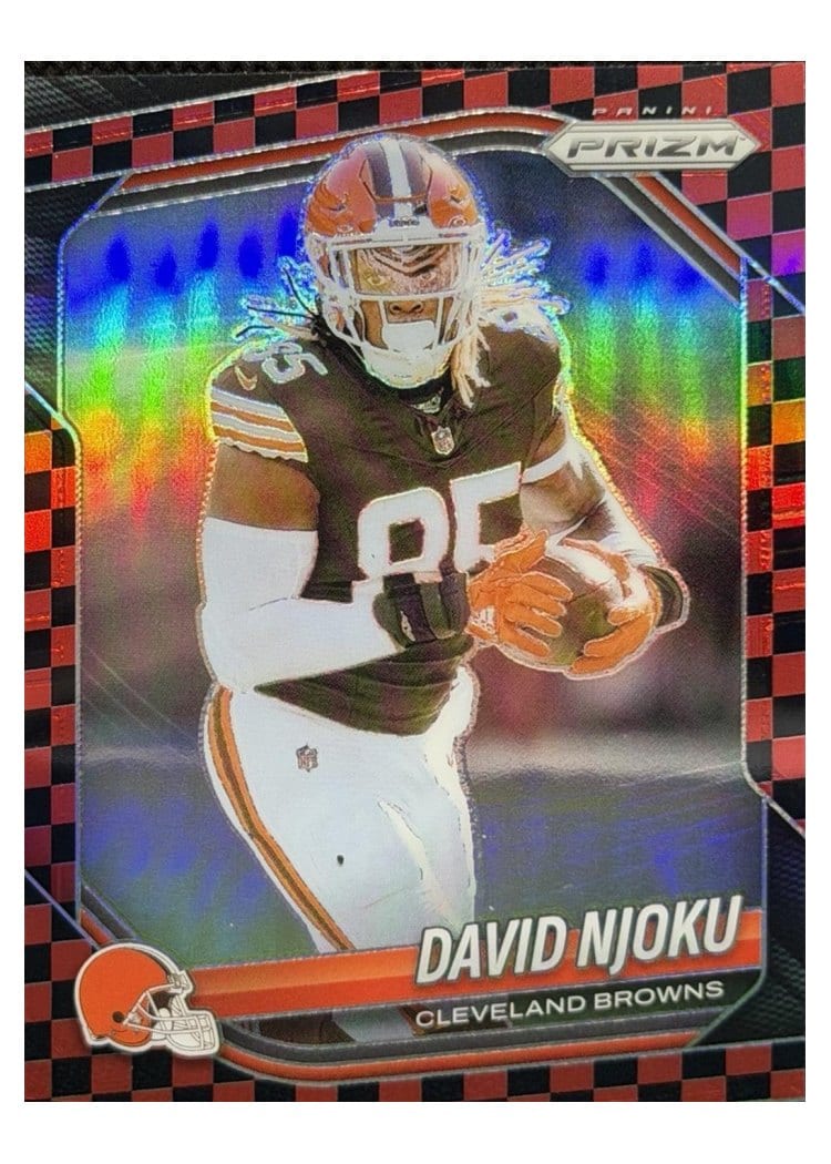 2025 Panini Prizm Base Set David Njoku #155 card