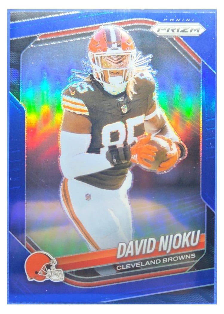2025 Panini Prizm Base Set David Njoku #155 card