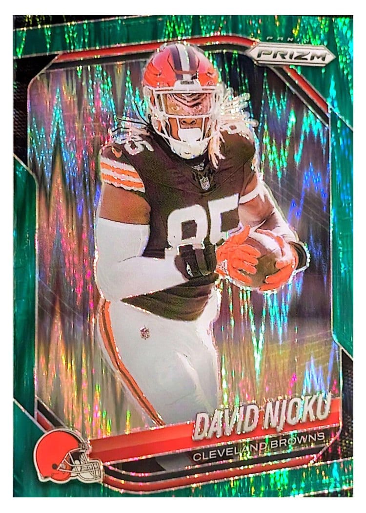 2025 Panini Prizm Base Set David Njoku #155 card