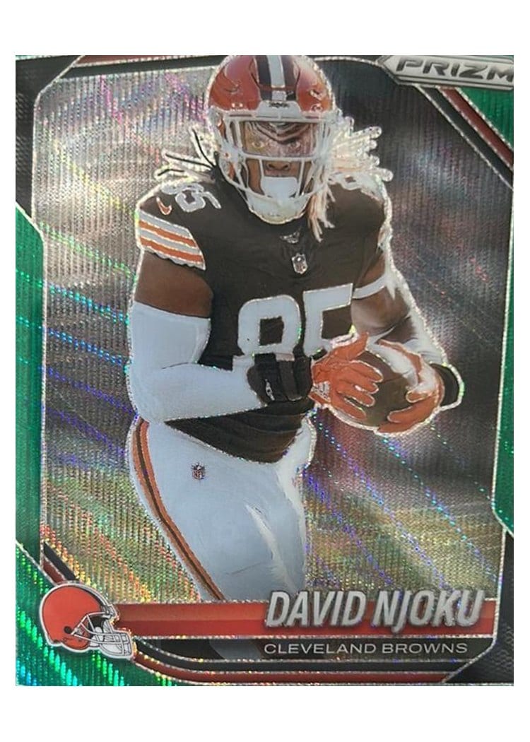 2025 Panini Prizm Base Set David Njoku #155 card