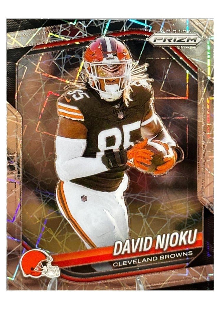 2025 Panini Prizm Base Set David Njoku #155 card