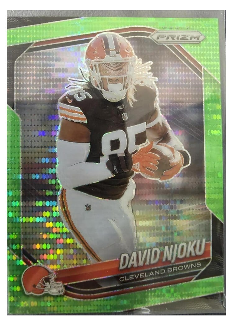 2025 Panini Prizm Base Set David Njoku #155 card