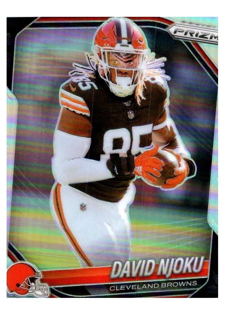 2025 Panini Prizm Base Set David Njoku #155 card