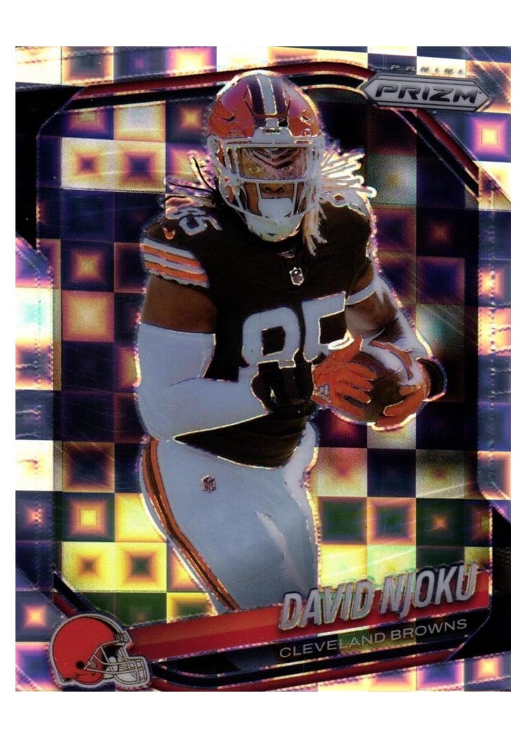 2025 Panini Prizm Base Set David Njoku #155 card