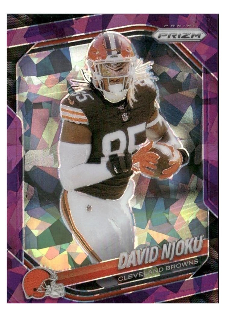 2025 Panini Prizm Base Set David Njoku #155 card