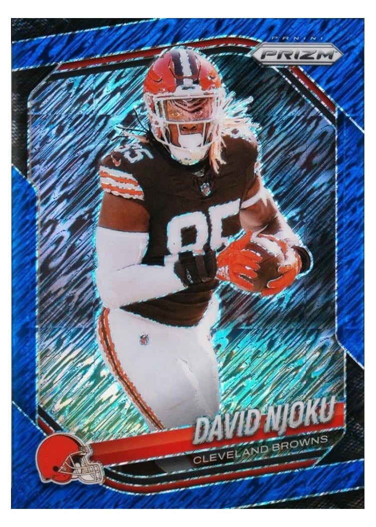 2025 Panini Prizm Base Set David Njoku #155 card