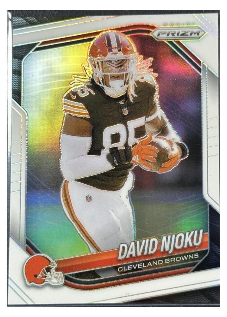 2025 Panini Prizm Base Set David Njoku #155 card