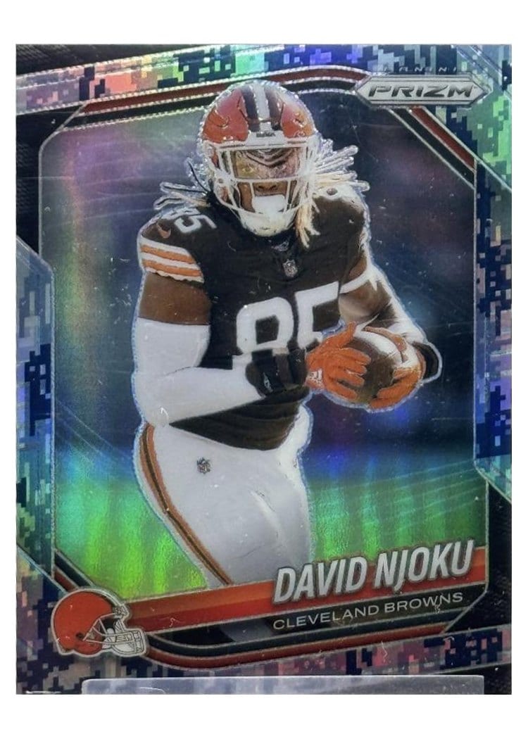 2025 Panini Prizm Base Set David Njoku #155 card