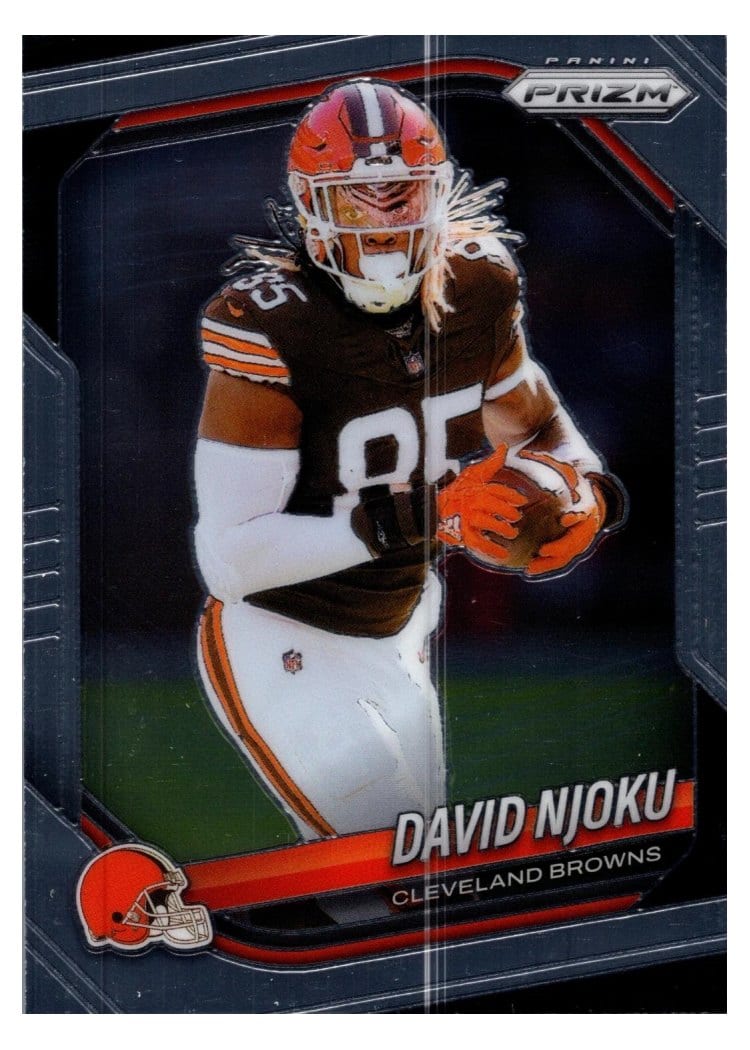 2025 Panini Prizm Base Set David Njoku #155 card