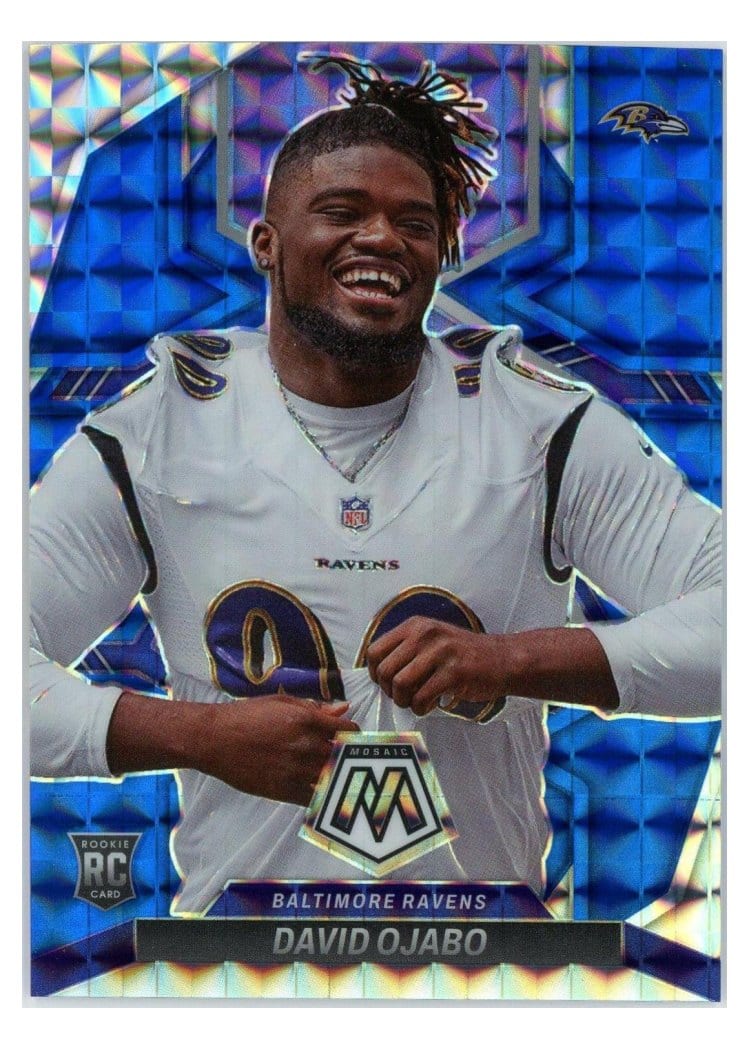 2022 Panini Mosaic Base Set David Ojabo #387 card