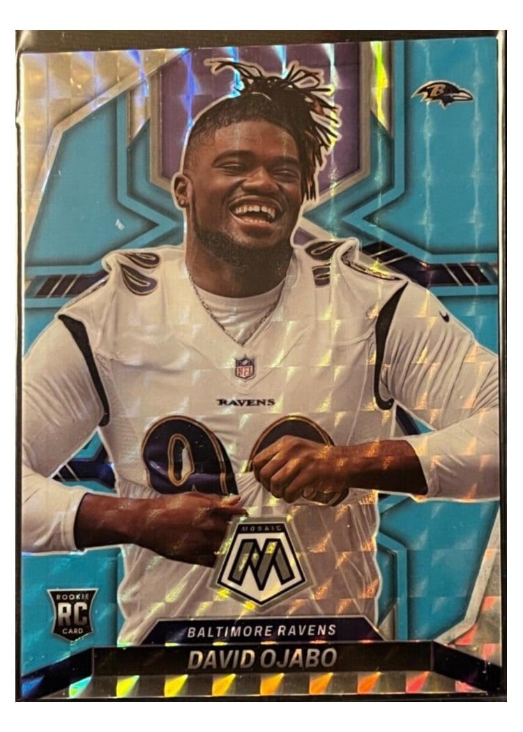 2022 Panini Mosaic Base Set David Ojabo #387 card