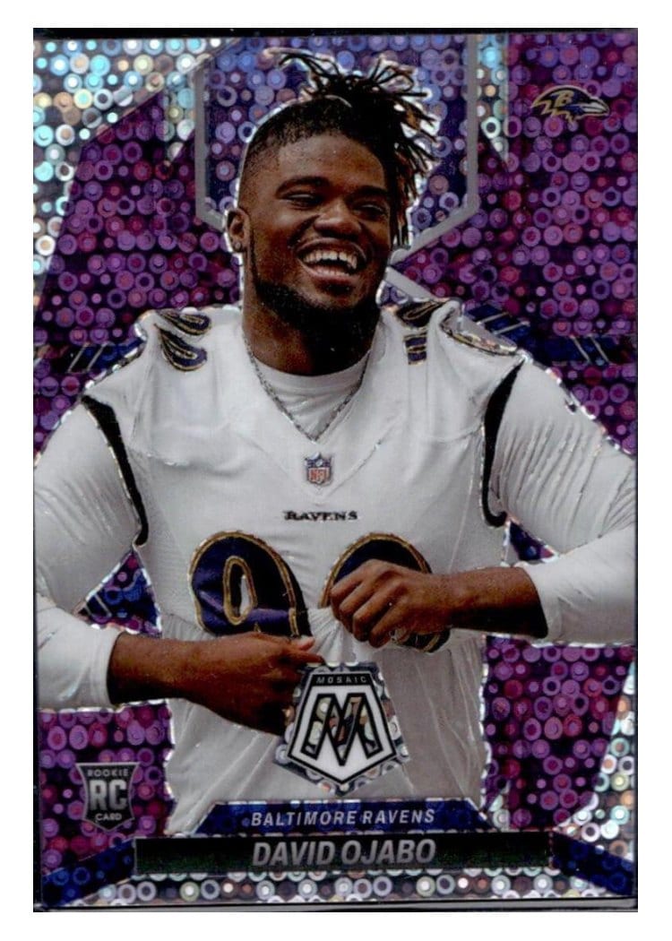 2022 Panini Mosaic Base Set David Ojabo #387 card