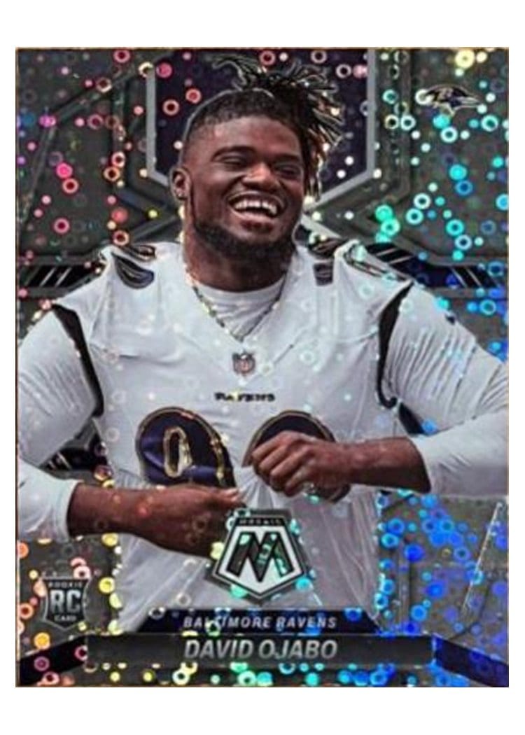 2022 Panini Mosaic Base Set David Ojabo #387 card