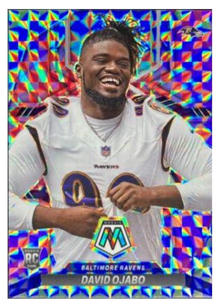 2022 Panini Mosaic Base Set David Ojabo #387 card