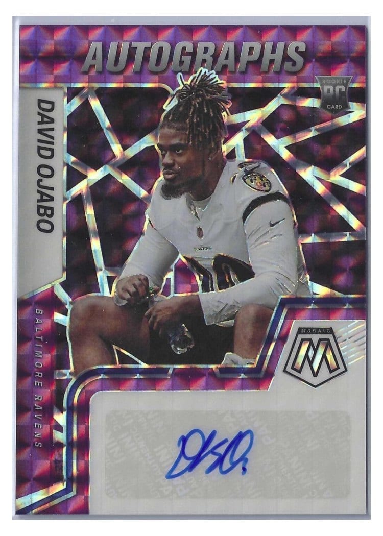 2022 Panini Mosaic Base Set David Ojabo #387 card