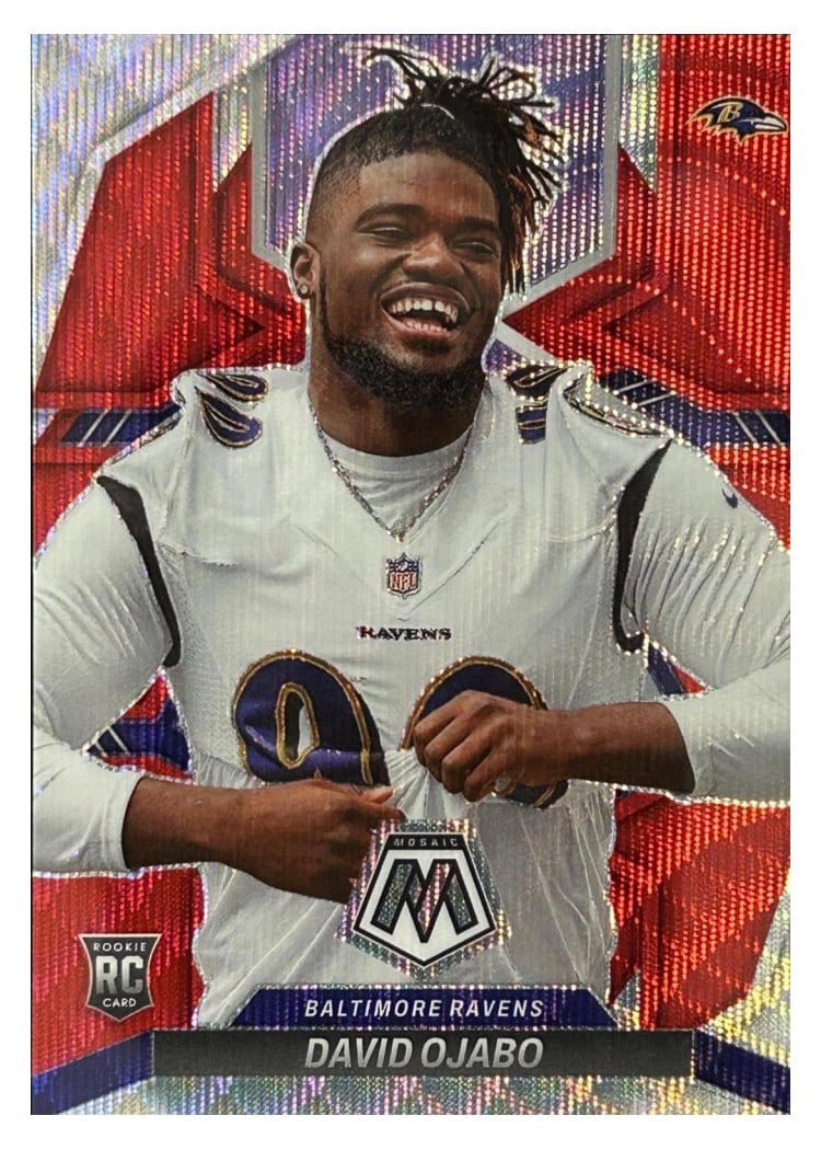 2022 Panini Mosaic Base Set David Ojabo #387 card