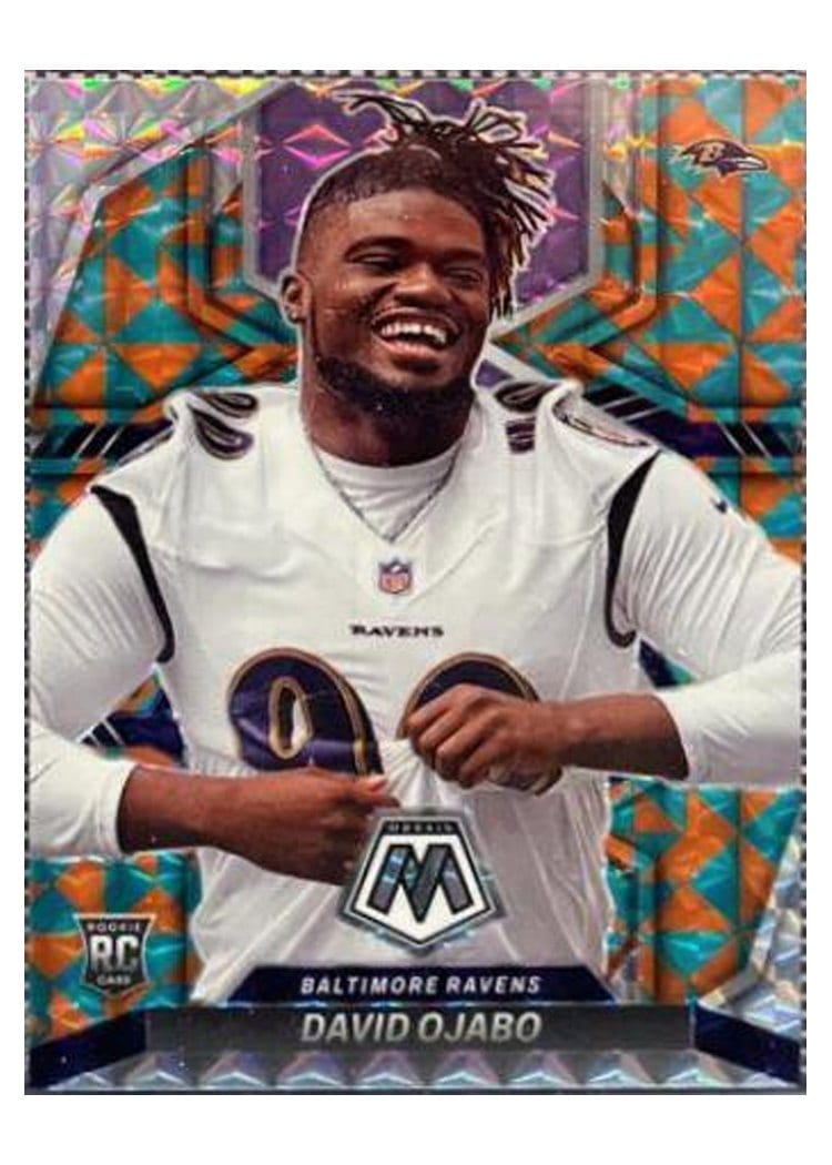 2022 Panini Mosaic Base Set David Ojabo #387 card