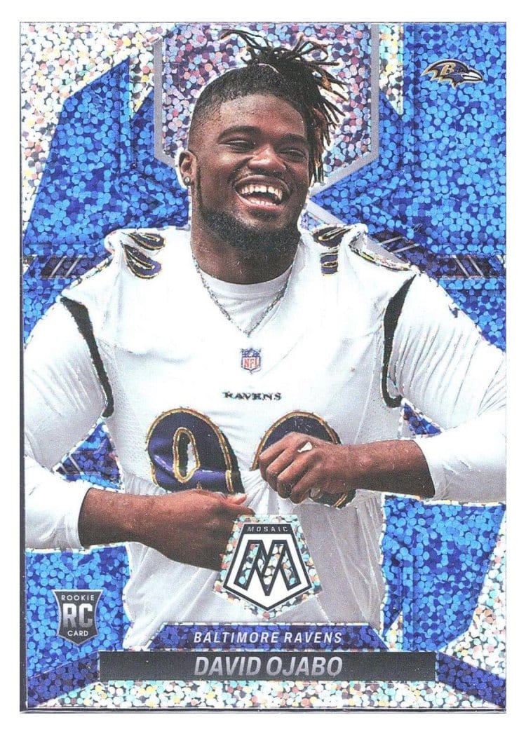 2022 Panini Mosaic Base Set David Ojabo #387 card