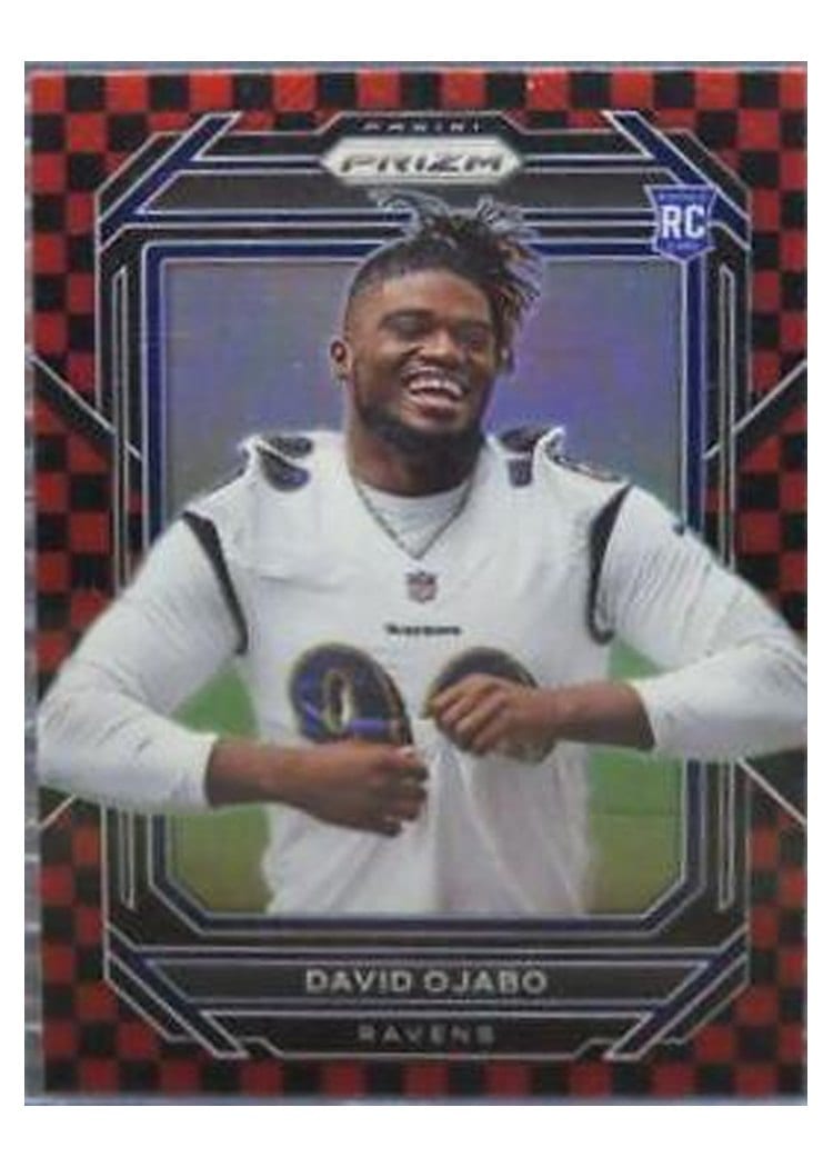 2022 Panini Prizm Base Set David Ojabo #388 card