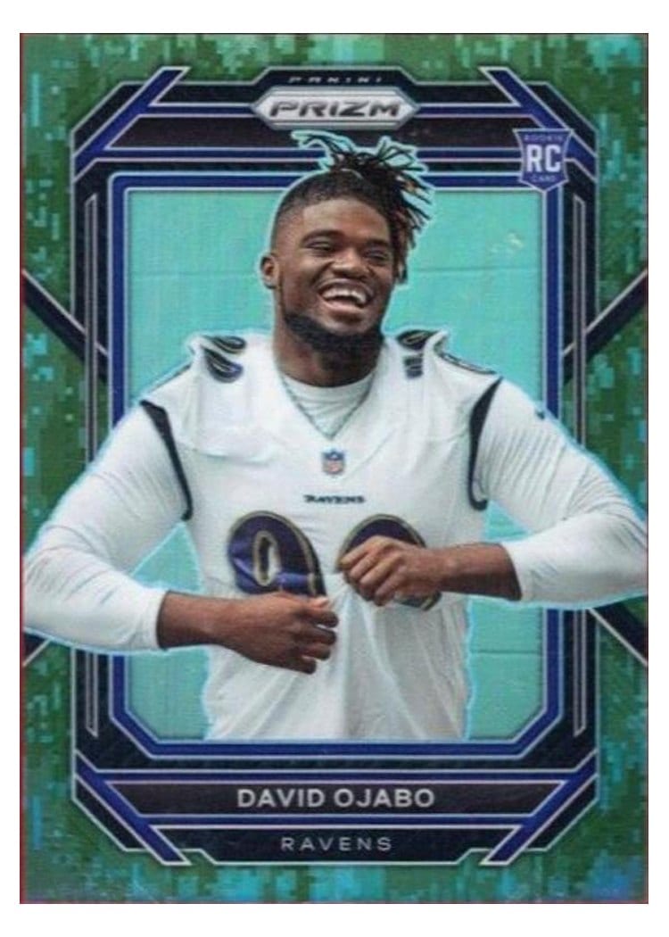 2022 Panini Prizm Base Set David Ojabo #388 card
