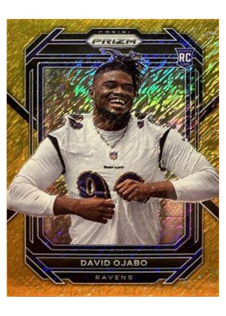 2022 Panini Prizm Base Set David Ojabo #388 card