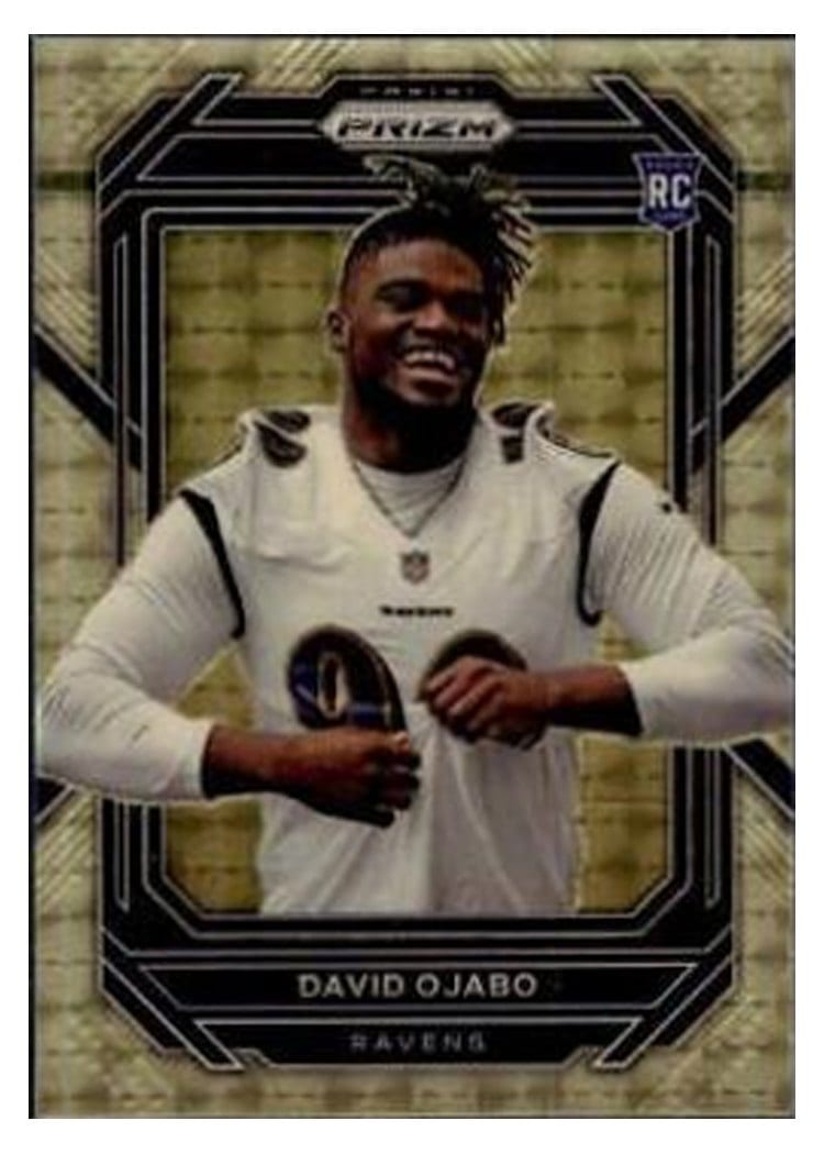 2022 Panini Prizm Base Set David Ojabo #388 card