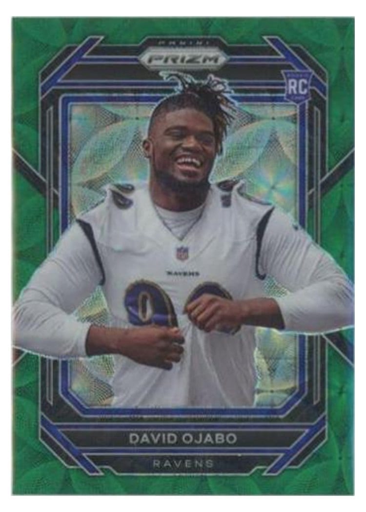 2022 Panini Prizm Base Set David Ojabo #388 card