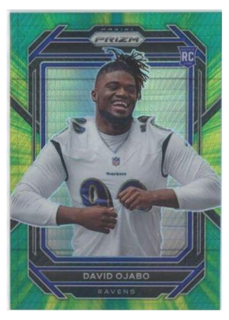 2022 Panini Prizm Base Set David Ojabo #388 card
