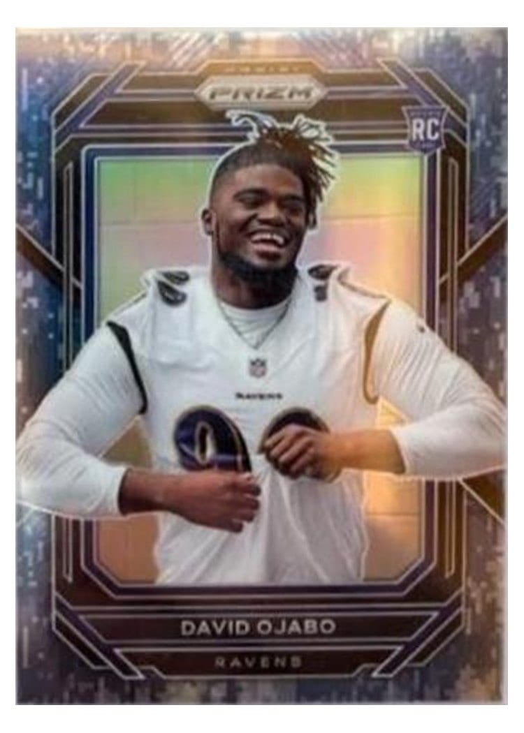 2022 Panini Prizm Base Set David Ojabo #388 card