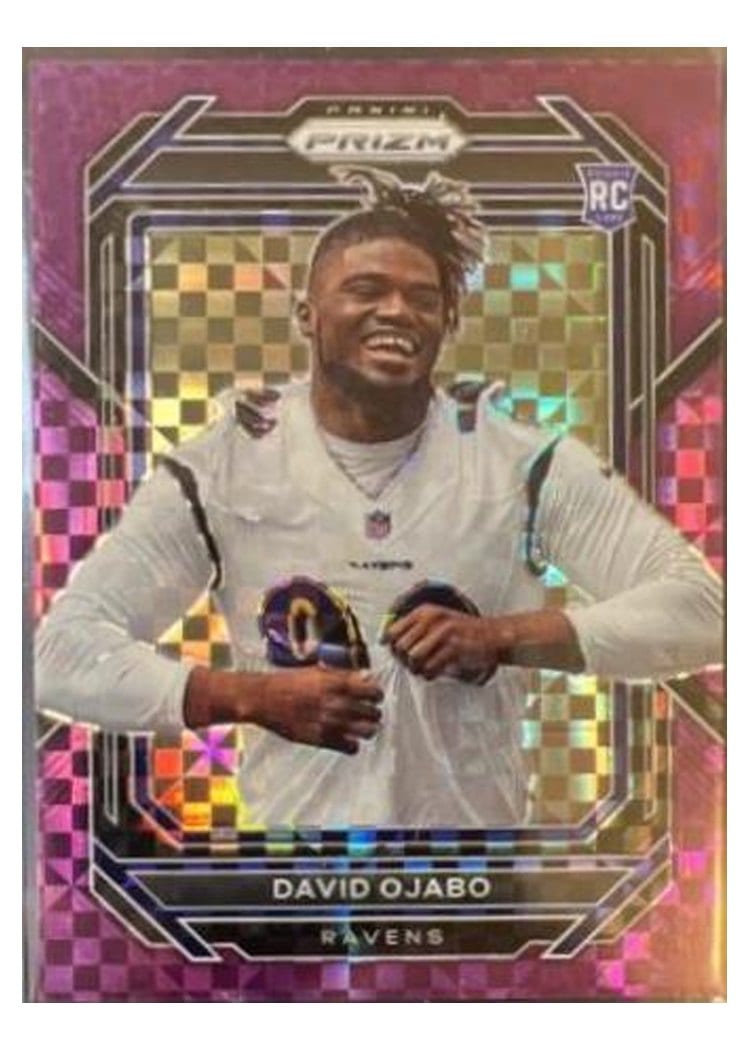 2022 Panini Prizm Base Set David Ojabo #388 card