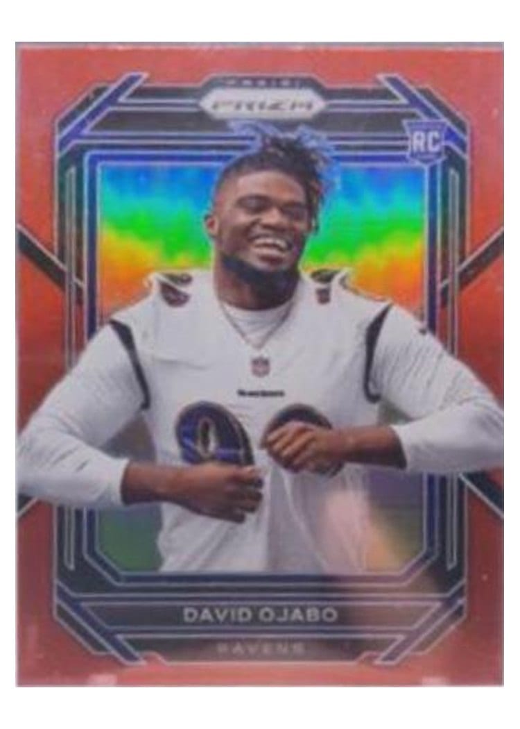 2022 Panini Prizm Base Set David Ojabo #388 card