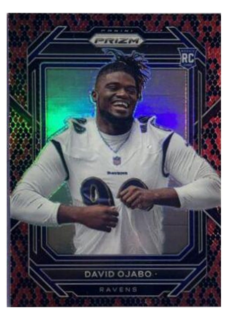 2022 Panini Prizm Base Set David Ojabo #388 card